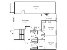 2BR/1.5BA - Randolph Arms