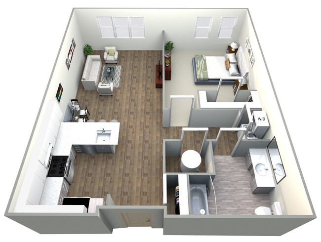 Floorplan - The Huntington