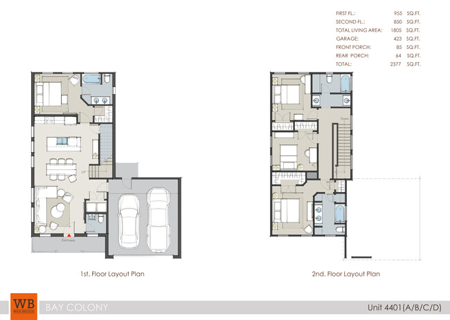 Floorplan - Bay Colony West