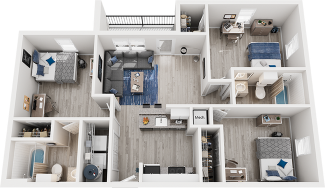 21-Pearl-3x2-Floor-Plan - 21 Pearl
