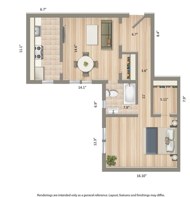 Floorplan - Chatham Courts