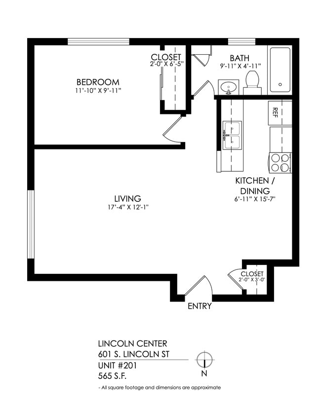 Floorplan - Lincoln Center
