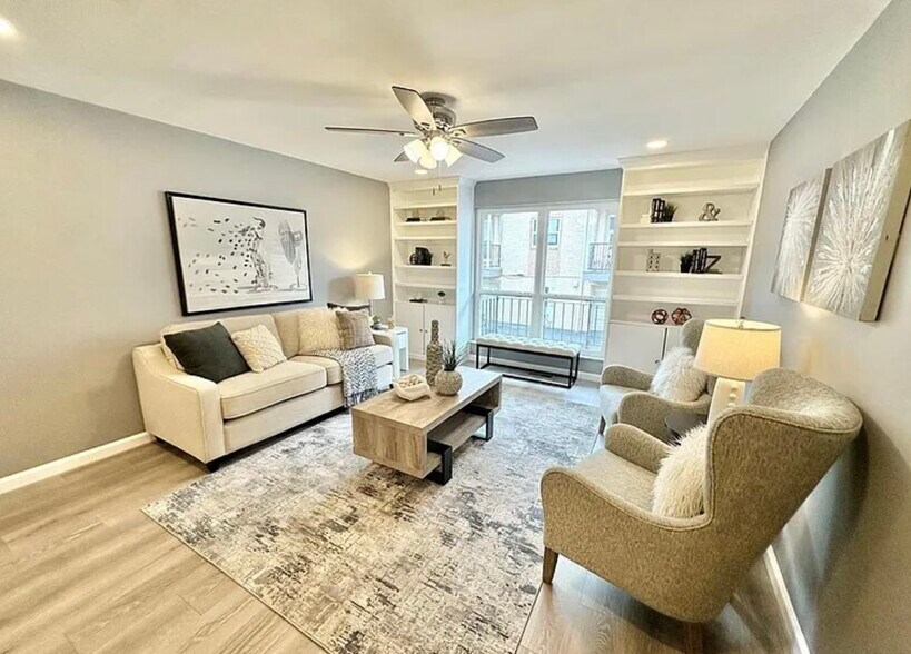 Front living staged - 10341 Forest Brook Ln