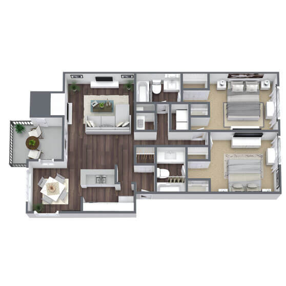 Floorplan - Park at Caterina