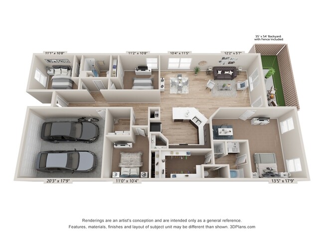 Floorplan - Amber Pines at Fosters Ridge