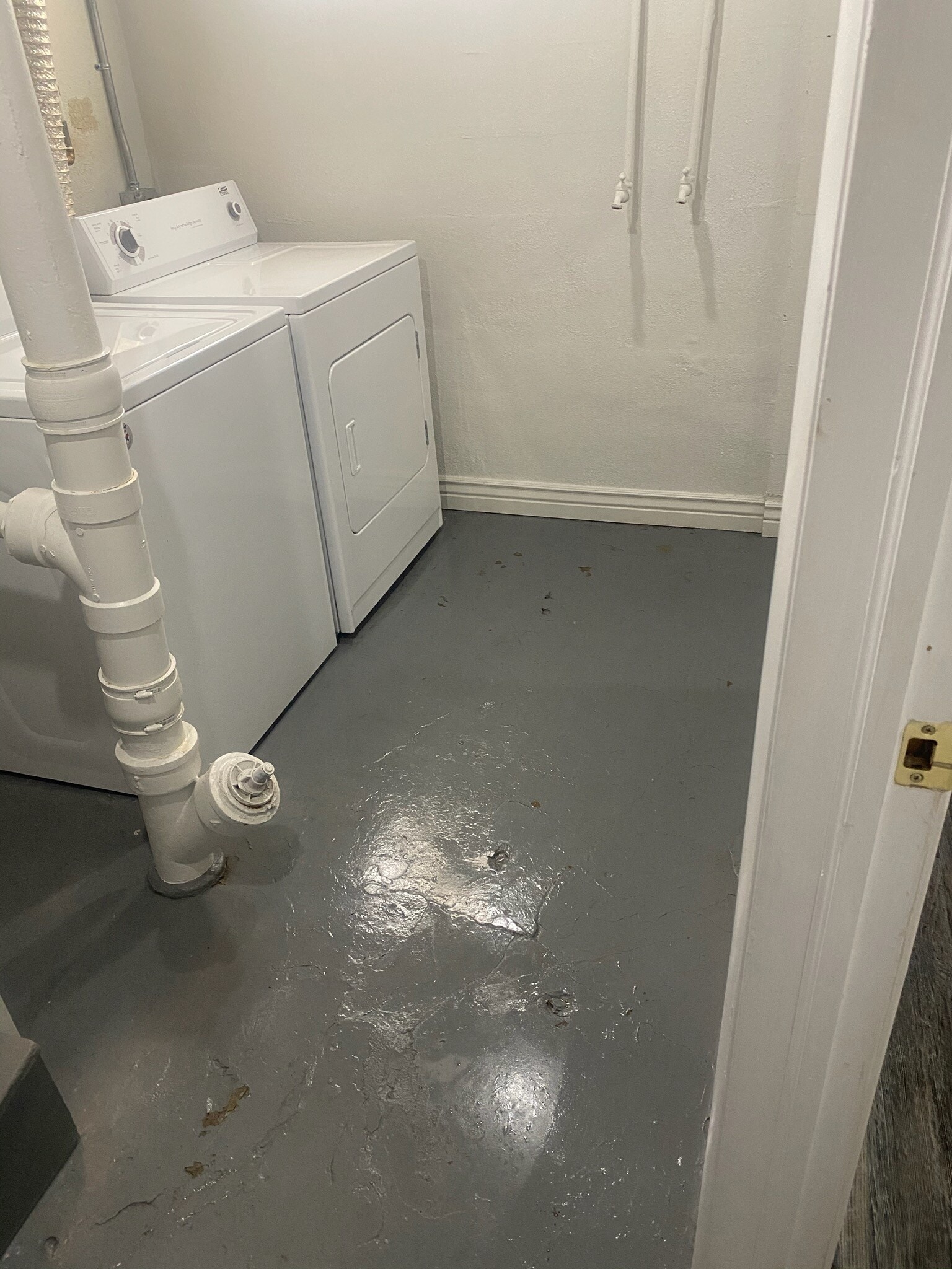 Laundry in lower level - 217 McClellan St