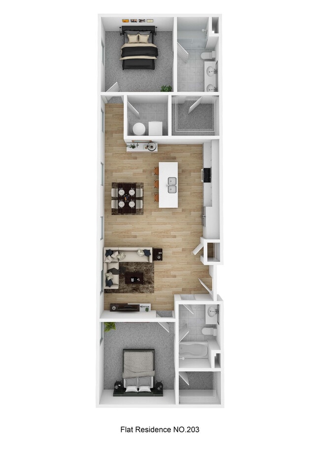 Residence No. 203 - Market and Main-min - Market & Main