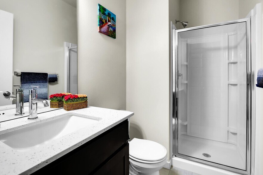 Bathroom on main floor living area//-- - 4206 204th St SW