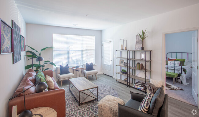 Living Room - Creek Corner Apartments