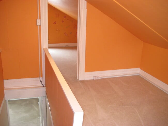 third floor 2 room finished attic - 142 George St