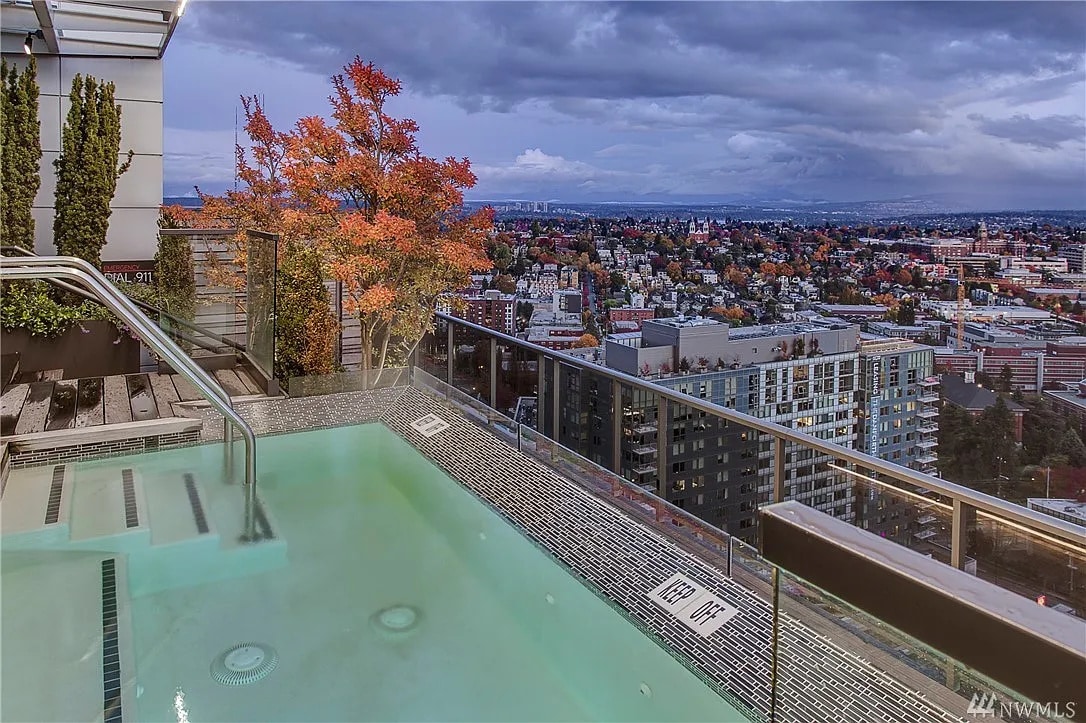Rooftop hottub - 1321 Seneca St