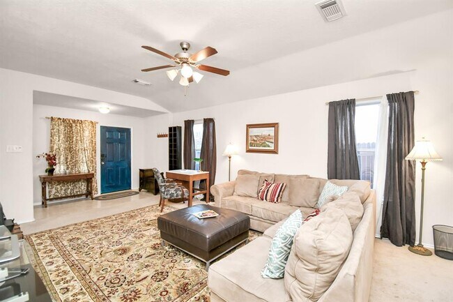 Living room couch included - 5219 San Pablo Gardens Dr