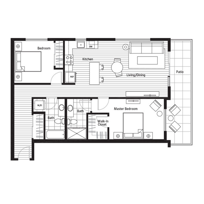 Floorplan - Latitude Apartments