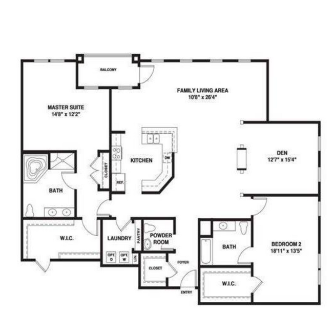 Floorplan - Presidential Place