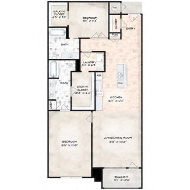 Floorplan - The Halston