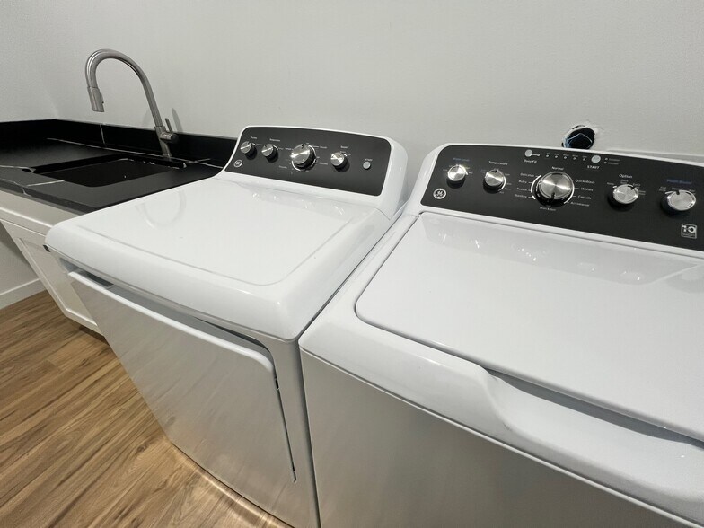 New laundry machines - 119 Grant Dr