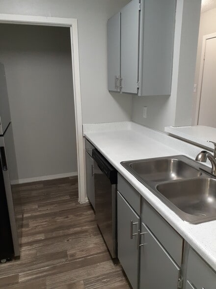 Faux Hardwood Flooring Throughout Home - City Pines Apartment Homes