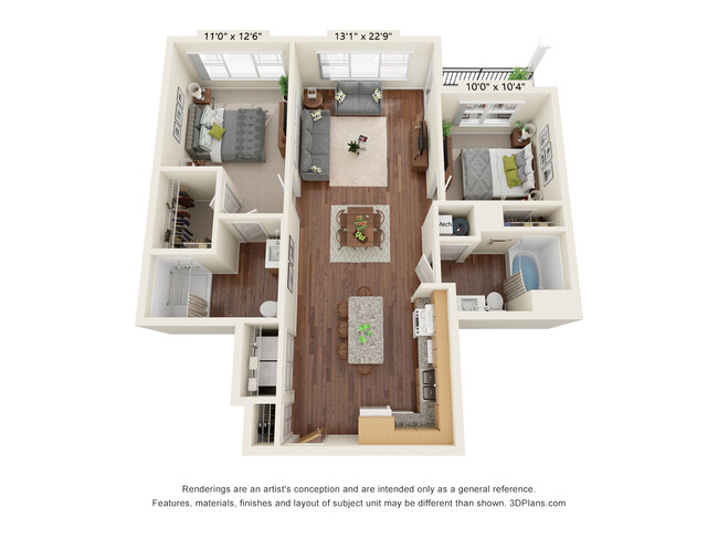 Floorplan - Covington Crossings 55+ Senior Living