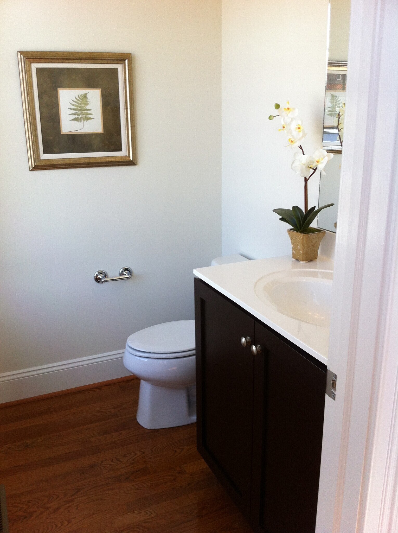 Powder room - 18865 Bethpage Dr