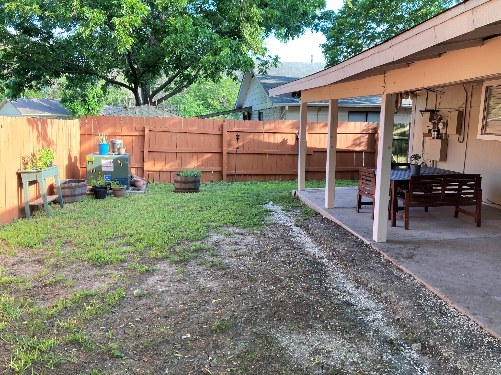 Backyard and Patio - 10623 Golden Quail Dr