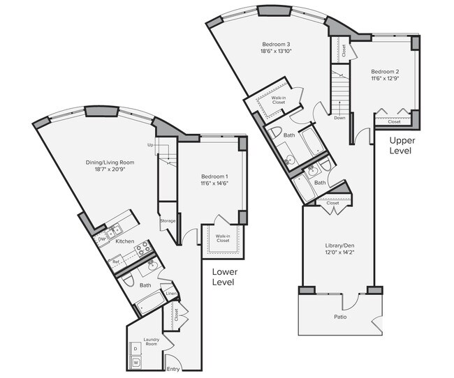 Floorplan - Avalon Riverview South Tower