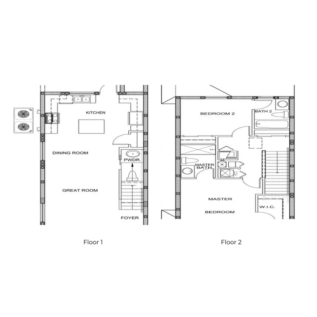 Floorplan - Haney Creek Crossing