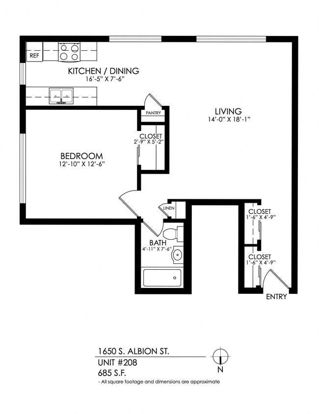 Floorplan - 1650 S Albion