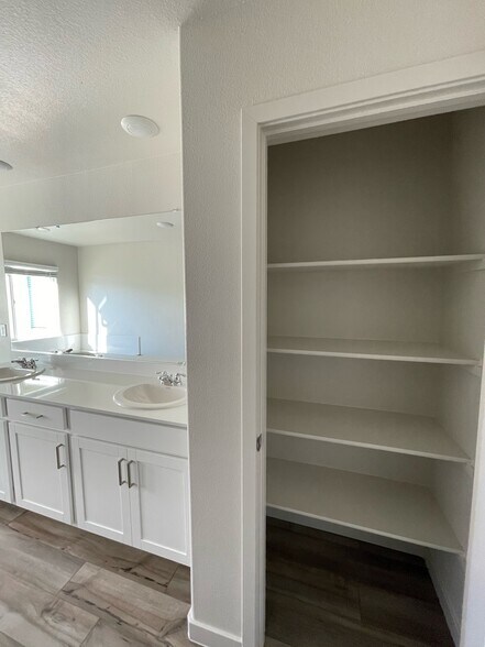 Master Bath shelf - 677 Barrett Lake Rd