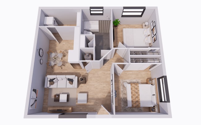 Floorplan - Orleans Apartments