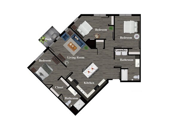 Floorplan - Vue Pointe Apartments