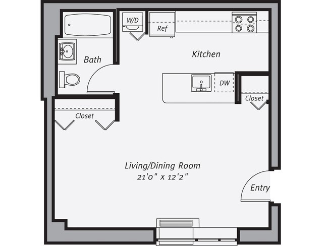 Floorplan - Avalon Riverview South Tower