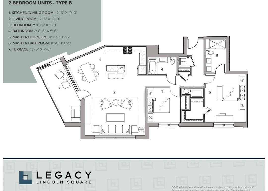 Open floor layout - 2505 W Carmen Ave