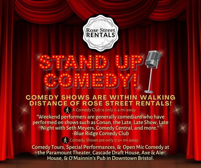 Live near LIVE stand up comedy! - 600 6th St