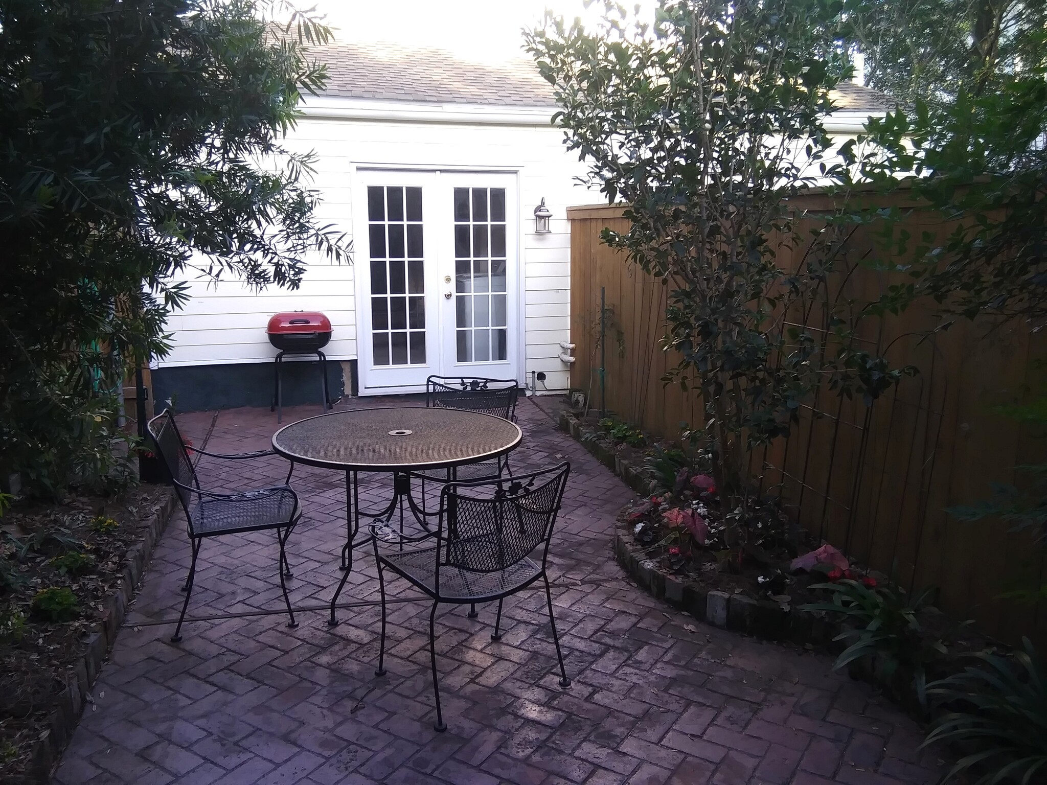 Private Rear Courtyard Looking to Apartment - 447 Elmira Ave