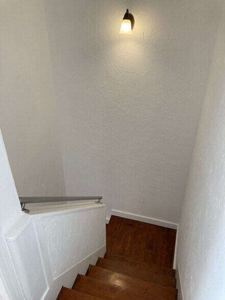 Stairs back down to Parlor - 929 Georgia St