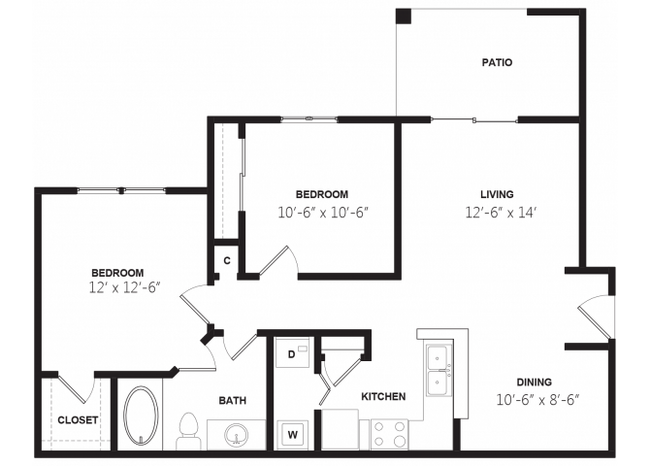 Floorplan - Woodland Park