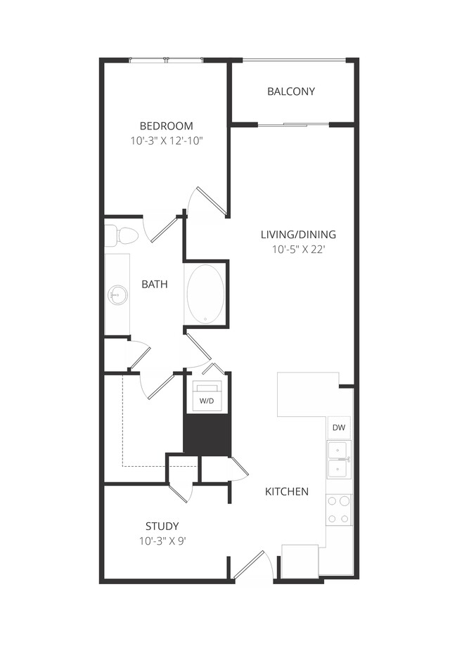 Floorplan - Arpeggio Apartments