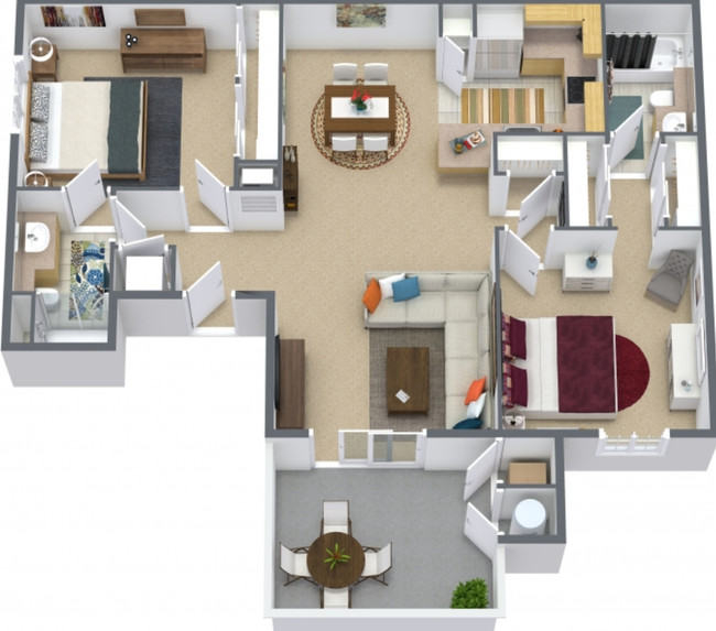 Floorplan - The Harlow