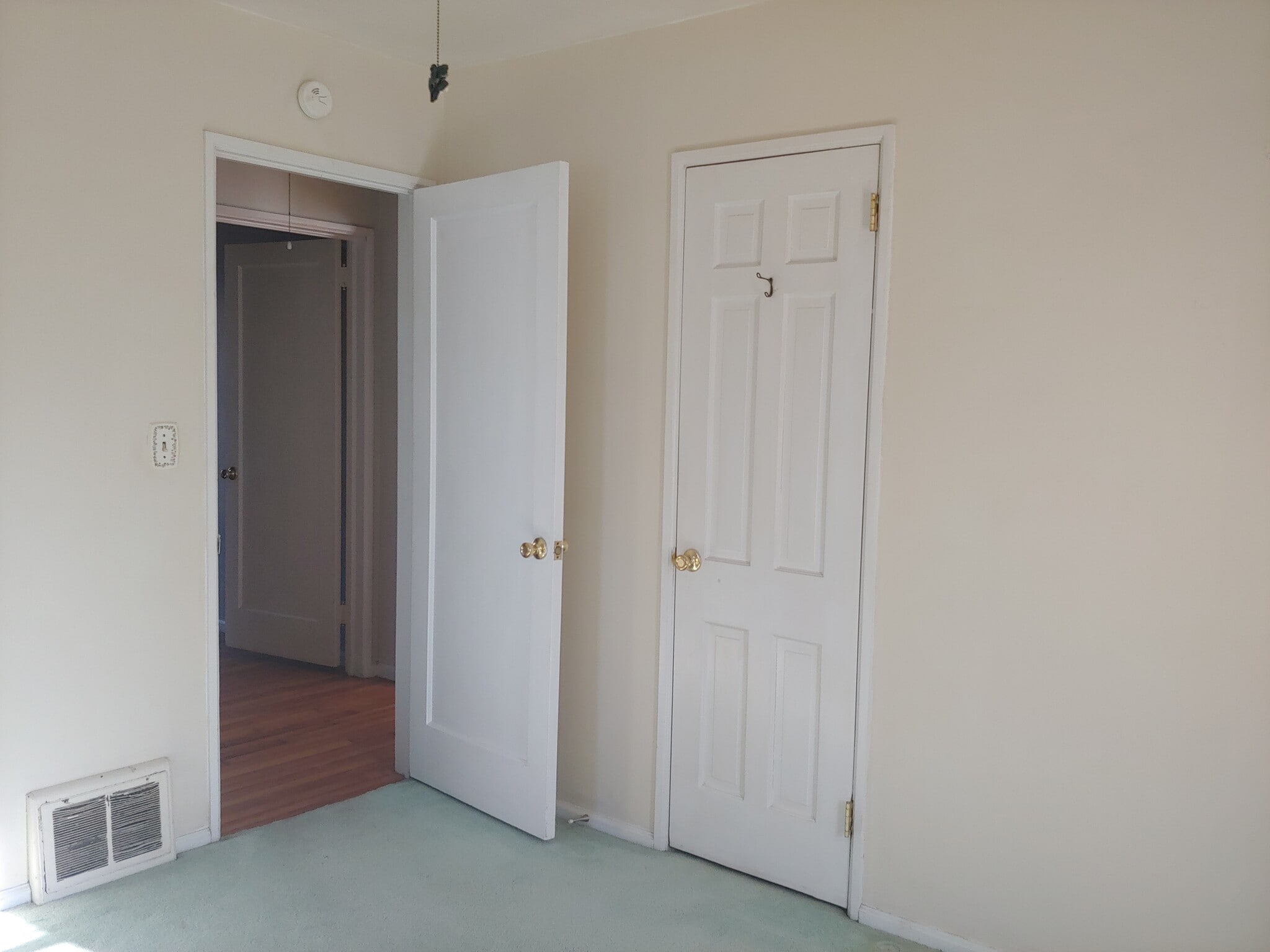 Master bedroom, view of the door. - 7415 1st Ave S
