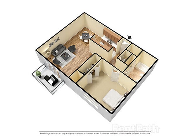 Floorplan - Candlewyck Apartments
