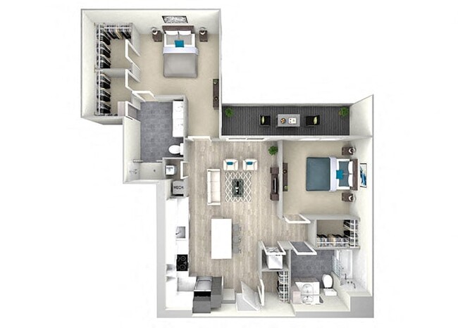 Floorplan - Nightingale Apartments