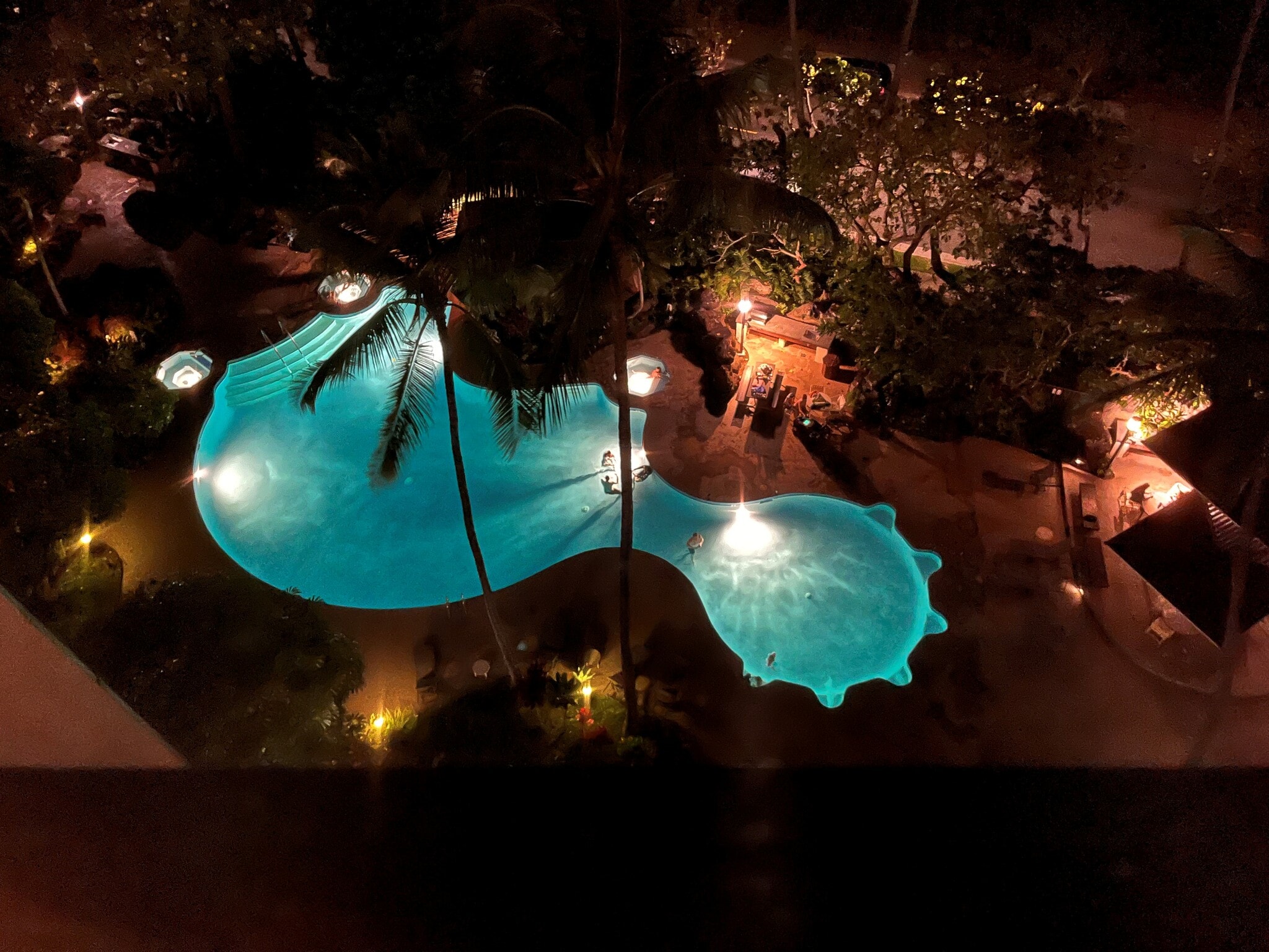 NightViewFromApt - 531 Hahaione St