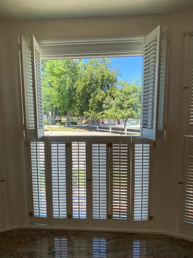 park view from bay window - 4322 Elmer Ave