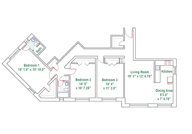 Floorplan - Winslow House