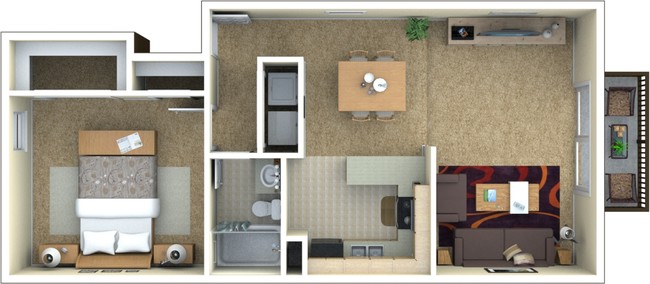 One Bedroom - Avistele at Andalusia