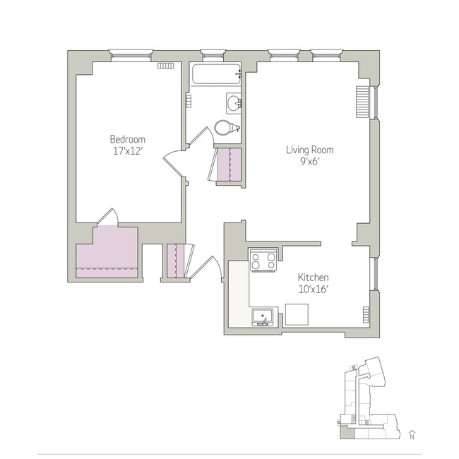 Floorplan - East Park Tower