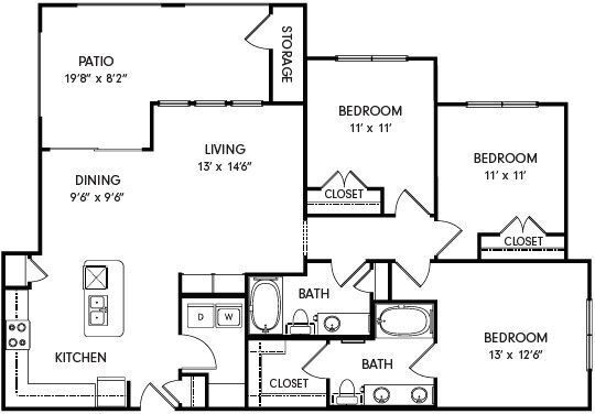 Floorplan - Carrington Oaks