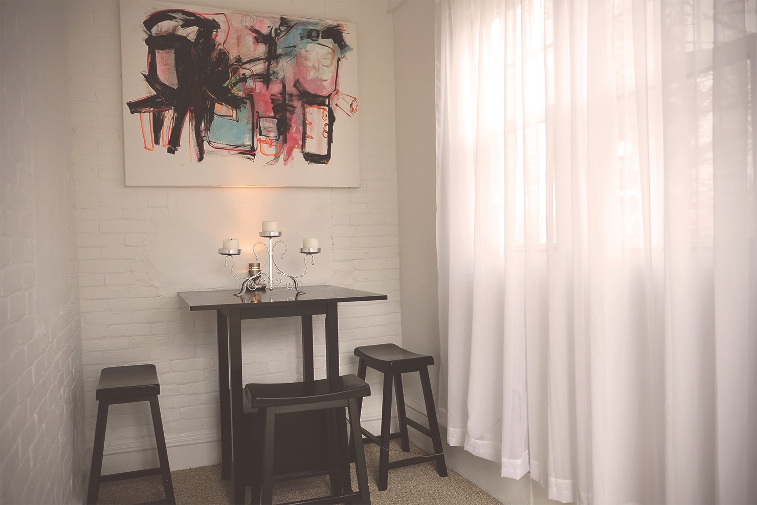 Large sliding glass doors to back yard - 37A Maple Ave