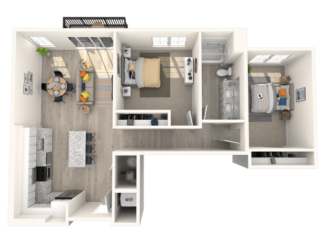 Floorplan - Melody on Main