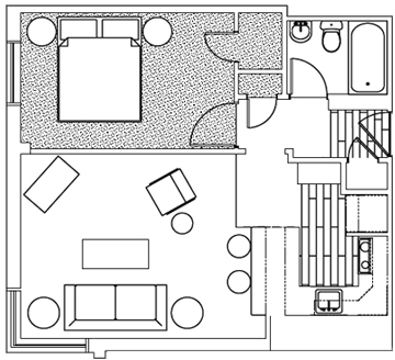 Floor plan - 1105 Spring St